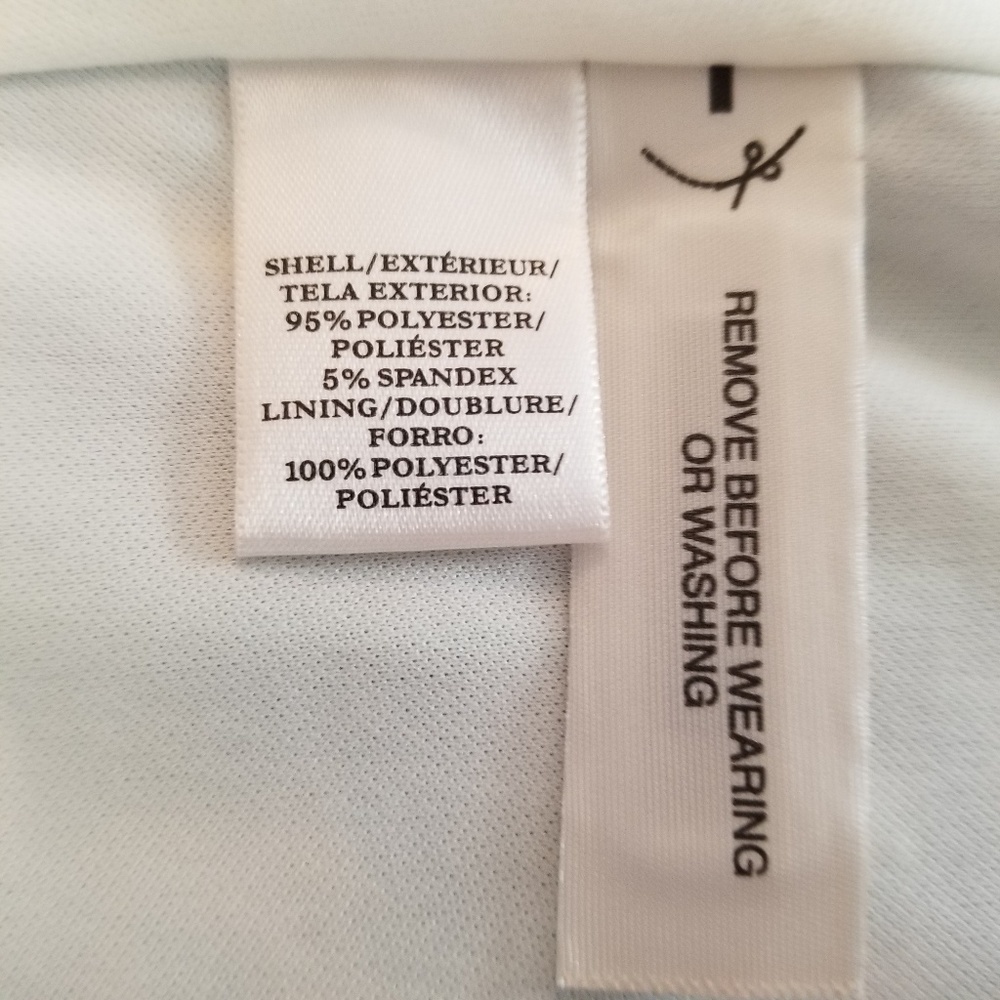 NWOT Ann Taylor Floral ruched long sleeve dress - Picture 8 of 8